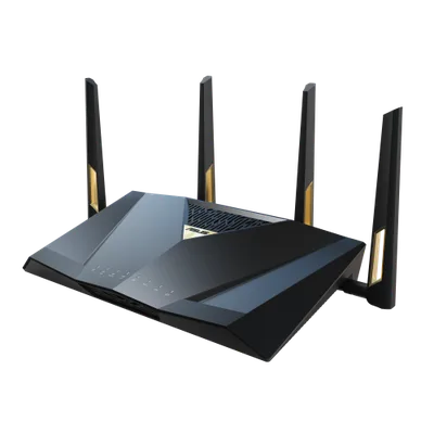 ASUS RT-BE88U router inalámbrico 10 Gigabit Ethernet Doble banda (2,4 GHz / 5 GHz) Negro, Gris
