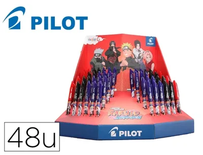 EXPOSITOR 48 UNIDADES FRIXION PILOT EXP.NARUTO