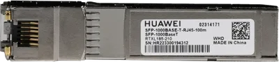 HUAWEI ELECTRICAL TRANSCEIVER,SFP,GE,ELECTRICAL INTERFACE MODULE(100M,RJ45) (SFP-1000BASET)