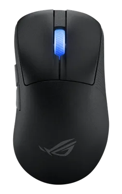 ASUS ROG Keris II Ace Wireless AimPoint Black ratón mano derecha RF Wireless + Bluetooth + USB Type-A Óptico 42000 DPI