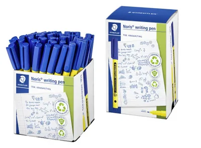 Staedtler Noris rotulador de punta fina Fino Azul
