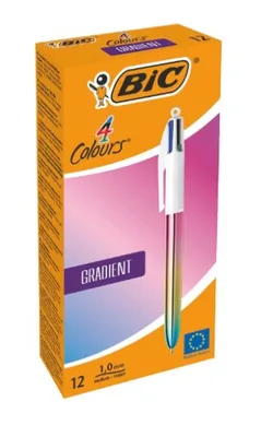 BOLÍGRAFO 4 COLORES GRADIENT BIC 511034