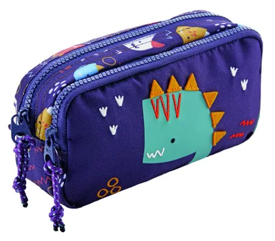 PORTATODOS DOBLE ORGANIZADOR RECICLADO FUN DINO MIQUELRIUS MR19250