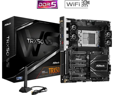 Asrock TRX50 WS AMD TRX50 Socket sTR5 ATX extendida