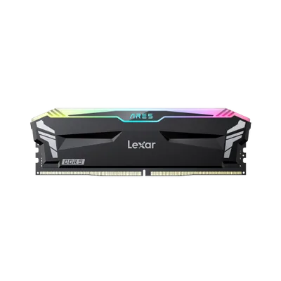 LEXAR MEMORIA ARES DDR5 32GB (2X16GB)   6800 CL34 1.4V  HEATSINK  RGB DUAL PACK BLACK  LD5U16G68C34LA-RGD