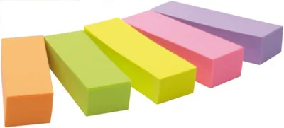PACK 5 BLOCS 100 HOJAS MININOTAS 15X50MM COLORES SURTIDOS 670-5 POST-IT 7100172770