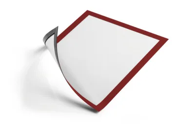 Durable DURAFRAME marco magnético A4 Rojo