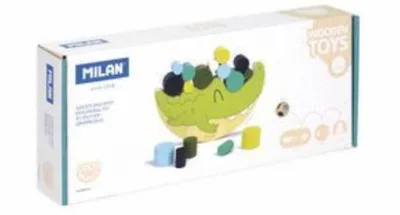 JUGUETE EDUCATIVO DE MADERA CILINDROS APLILABLES 'COCO BALANCE' MILAN 660510