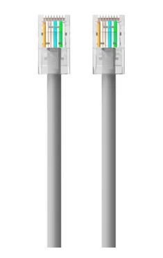 Belkin RJ45-RJ45, Cat6, 1m cable de red Gris