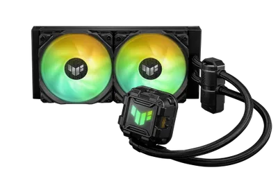 ASUS TUF GAMING LC II 240 ARGB Procesador Kit de refrigeración líquida 12 cm Negro