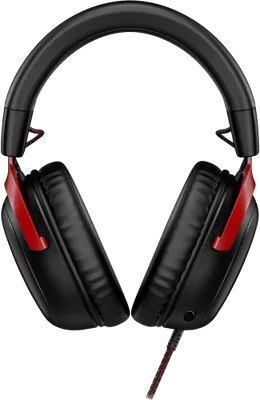 HP HyperX Cloud III - Auriculares gaming (negro-rojo)