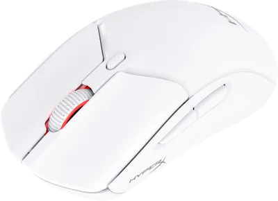 HyperX Pulsefire Haste 2: ratón gaming inalámbrico (blanco)