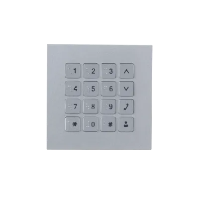 (DHI-VTO4202F-MK) DAHUA MÓDULO CON TECLADO PARA VIDEOPORTERO EXTERIOR MODULAR SERIE VTO4202F 100X100MM