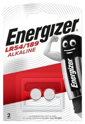 BLISTER 2 PILAS DE BOTON MODELO LR54/189 ENERGIZER E301536702