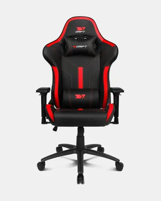 DRIFT DR350 Butaca para jugar Asiento acolchado Negro, Rojo