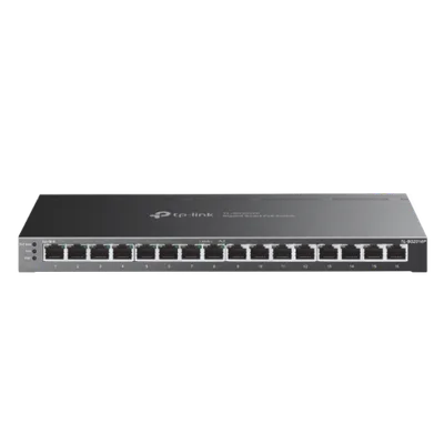 TP-Link TL-SG2016P switch L2/L3/L4 Gigabit Ethernet (10/100/1000) Energía sobre Ethernet (PoE) Negro