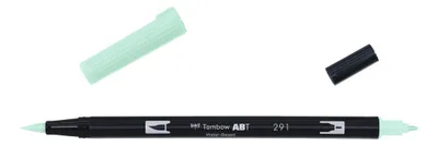 ROTULADOR DOBLE PUNTA PINCEL DUAL BRUSH-291 - COLOR ALICE BLUE. TOMBOW ABT-291