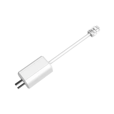 (LR1002) DAHUA CONVERTIDOR PASIVO RJ45 – BNC, 400M/100MBPS & 1000M/10MBPS, ETHERNET DE LARGO ALCANCE A TRAVÉS DE CABLE COAXIAL RG59 (NO INCLUIDO)
