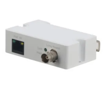 (DH-LR1002-1EC-V2) DAHUA CONVERTIDOR RECEPTOR RJ45 – BNC, 400M/100MBPS & 1000M/10MBPS, ETHERNET DE LARGO ALCANCE A TRAVÉS DE CABLE COAXIAL RG59 (NO INCLUIDO)