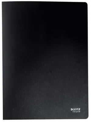 CARPETA POLIPROPILENO CON 40 FUNDAS A4 RECYCLE NEGRO LEITZ 46770095