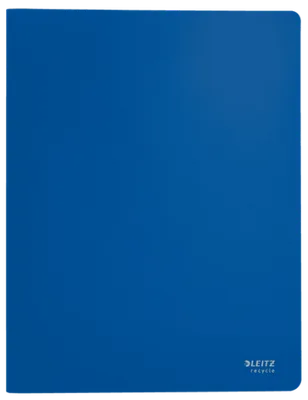 CARPETA POLIPROPILENO CON 20 FUNDAS A4 RECYCLE AZUL LEITZ 46760035