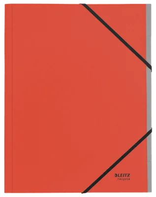 CARPETA CLASIFICADORA DE CARTON 6 POSICIONES A4 RECYCLE 100% ROJO LEITZ 39140025