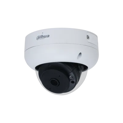(DH-IPC-HDBW3441RP-AS-P-0210B) DAHUA CÁMARA IP DOMO ANTIVANDÁLICA WIZSENSE SERIE 3 METÁLICA 4MP CON INTELIGENCIA ARTIFICIAL LED IR PAL WDR STARLIGHT AUDIO & ALARMA SOPORTA MICROSD 256GB 2.1MM POE