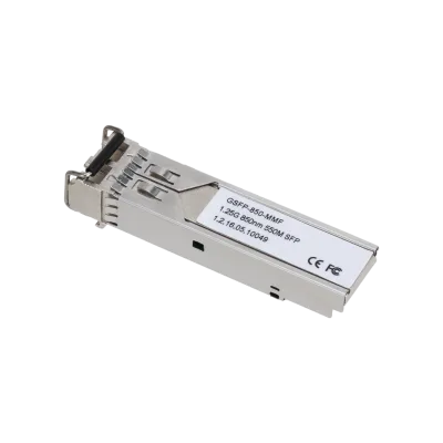 (GSFP-850-MMF) DAHUA MÓDULO ÓPTICO GIGABIT TRANSCEPTOR DE FIBRA SFP MULTIMODO PUERTO LC ENVÍO 850NM RECEPCIÓN 850NM HASTA 550M