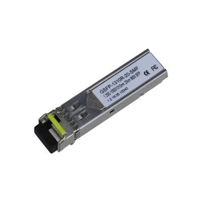 (GSFP-1310R-20-SMF) DAHUA MÓDULO ÓPTICO GIGABIT TRANSCEPTOR DE FIBRA SFP MONOMODO SM LC 1GBPS ENVÍO 1550NM RECEPCIÓN 1310NM HASTA 20KM