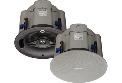 (EN CAJAS DE 2 INSEPARABLES PRECIO UNITARIO POR ALTAVOZ) CRESTRON SAROS  6.5 IN. 2-WAY IN-CEILING SPEAKER, WHITE TEXTURED, SINGLE (MUST BE ORDERED IN MULTIPLES OF 2) (SAROS IC6T-W-T-EACH) 6507531