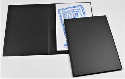 CARPETA CONGRESO ESTANDAR CON BLOCK NOTAS Y PORTABOLIGRAFO IBERPLAS 45500