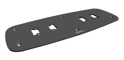 VOGELS PFF 7070 FLOOR MOUNT PLATE DOUBLE BLACK (PFF7070)