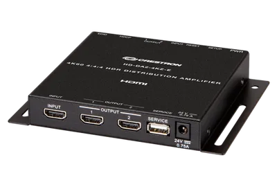 CRESTRON 1:2 HDMI  DISTRIBUTION AMPLIFIER W/4K60 4:4:4 & HDR SUPPORT (HD-DA2-4KZ-E) 6509696