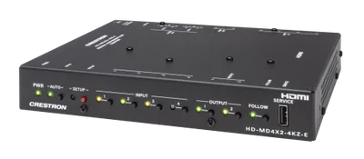 CRESTRON 4X2 4K60 4:4:4 HDR AV SWITCHER (HD-MD4X2-4KZ-E) 6511307