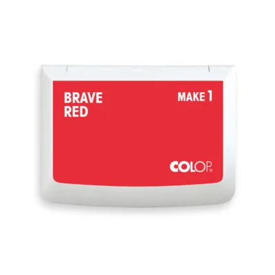 TAMPÓN MAKE1 COLOR ROJO VALIENTE 50X90 MM COLOP 155111