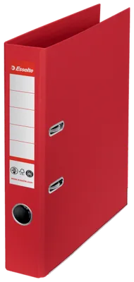ARCHIVADOR CO2 NEUTRAL Nº1 A4 LOMO 50MM ROJO VIVIDA ESSELTE 627575