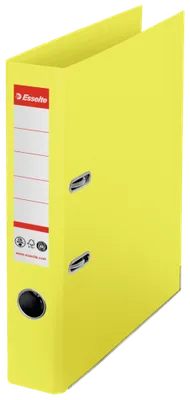 ARCHIVADOR CO2 NEUTRAL Nº1 A4 LOMO 50MM AMARILLO VIVIDA ESSELTE 627573