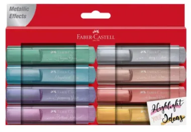 PACK 8 MARCADORES TEXTLINER 1546 FABER CASTELL 154689