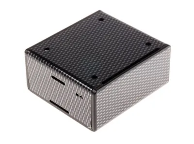 RASPBERRY CAJA PARA RASPBERRY OFICIAL PI A+,  FIBRA CARBONO BEIS (9183-3486)