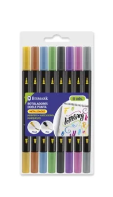 Bismark 330013 rotulador Fino/Medio 8 pieza(s)