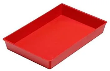 BANDEJA MULTIUSO CÓNICA COLOR ROJO FAIBO 210-03