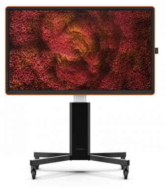 CTOUCH CANVAS 75" REGAL ORANGE INGLASS OPTICALLY BONDED TOUCH, NO-OS TOUCH DISPLAY, INTERACTIVE CANVAS FRAME 11072575 (DEMO PURPOSES MAX. 1 UNIT PER CUSTOMER)