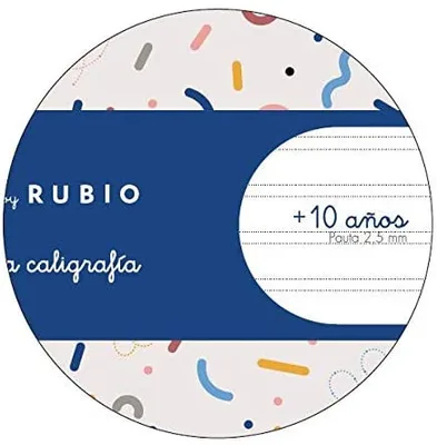 CUADERNO GRAPADO A4 50HOJAS PAUTA 2,5MM MR CON EJERCICIOS RUBIO MIQUELRIUS 8146