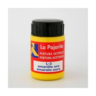PAJARITA SATINADA L-02 AMARILLO ORO. 75ML LA PAJARITA 110416