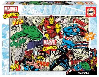 Educa Marvel Comics Puzzle rompecabezas 1000 pieza(s)