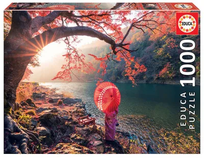 Educa Sunrise In Katsuma River Puzzle rompecabezas 1000 pieza(s)