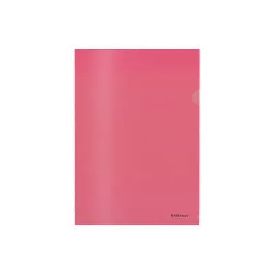 DOSSIER UÑERO GLOSSY CLASSIC, A4, ROJO 180 MICRAS ERICH KRAUSE 59116