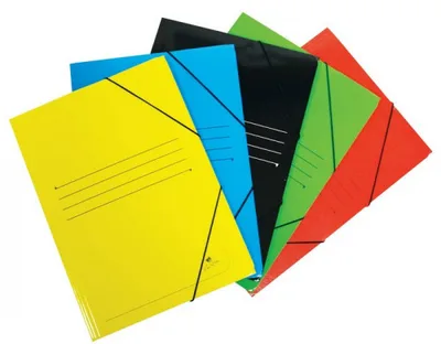 CARPETA CARTON 500 GR. PLASTIFICADO BRILLO FOLIO GOMA SOLAPA NARANJA MARIOLA 1523NA