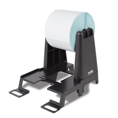 SOPORTE UNIVERSAL GODEX ROLLOS HASTA 250MM NEGRO