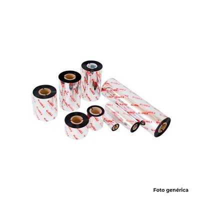 RIBBON RESINA GODEX 80MMx300M (GRS 945) - CAJA 5 ROLLOS